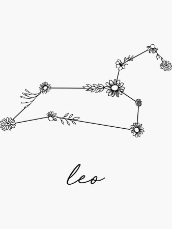 Созвездие Льва Татуировка