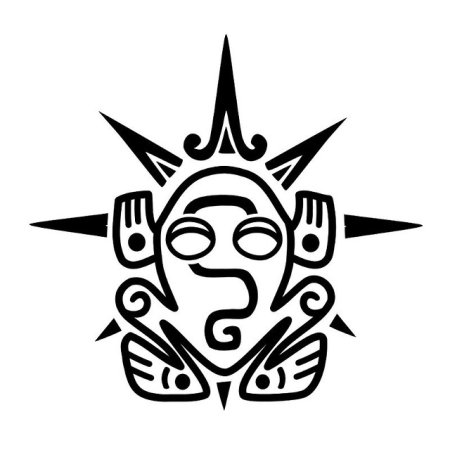 Ацтекские Татуировки эскизы