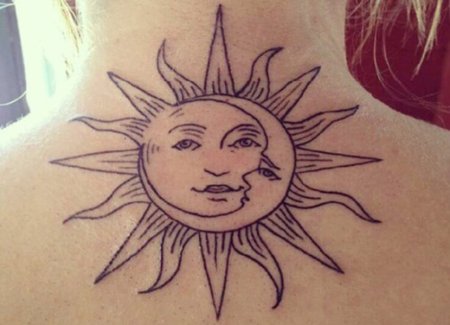 Солнце и Луна скетч