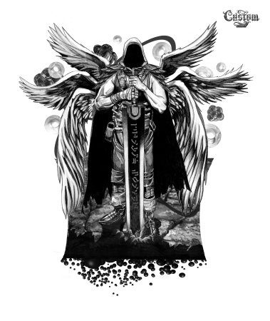 Тату Архангел Метатрон