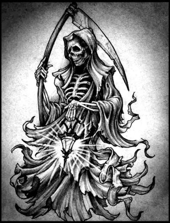 Тату смерть