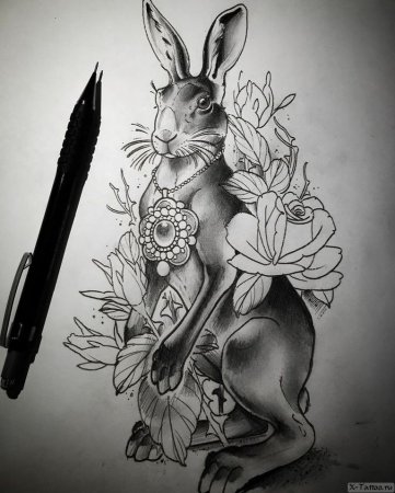 Кролик эскиз