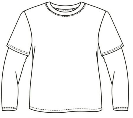 Эскиз кофты