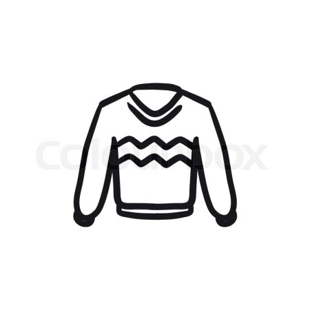 Векторные значки свитер