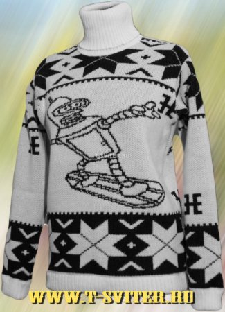 Джемпер с татуировками