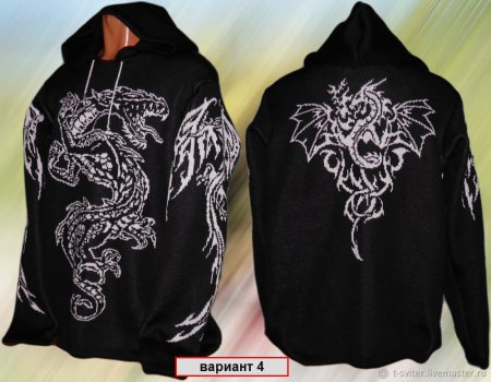 Джемпер с драконами