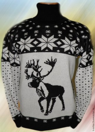 Жаккард олени