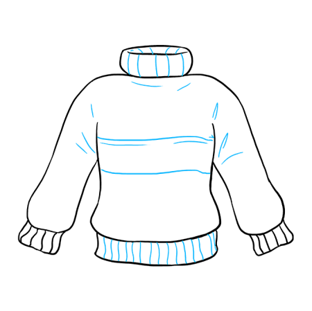 Свитер раскраска