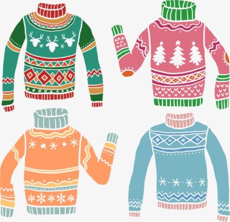 Рисование свитер