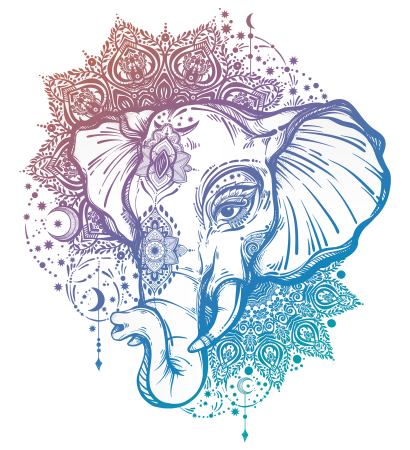 Слон Мандала Индия