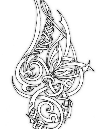 Тату трайбл и Кельтские узоры