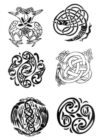 Кельтские тату эскизы