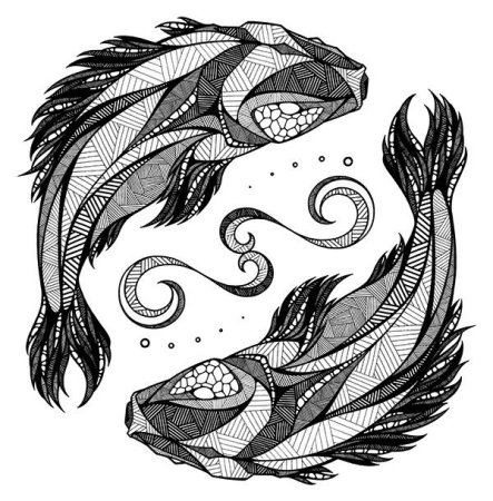 Тату рыбки эскизы