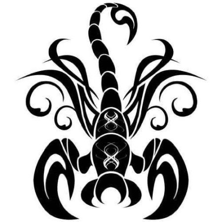 Кельтский знак скорпиона