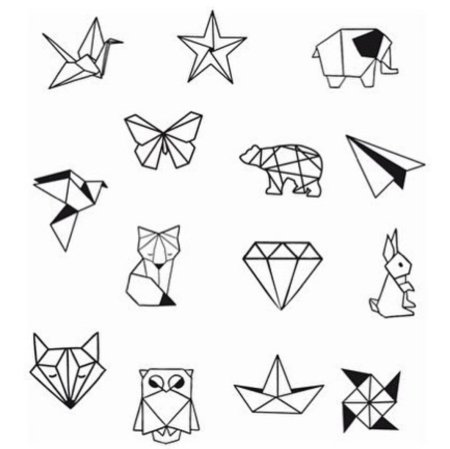 Геометрические животные