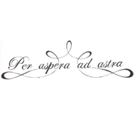 Per aspera ad Astra тату