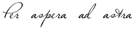 Per aspera ad Astra тату