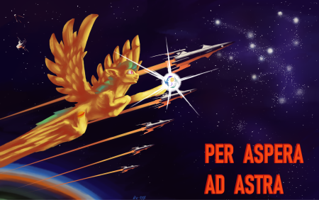 Per aspera ad Astra космос