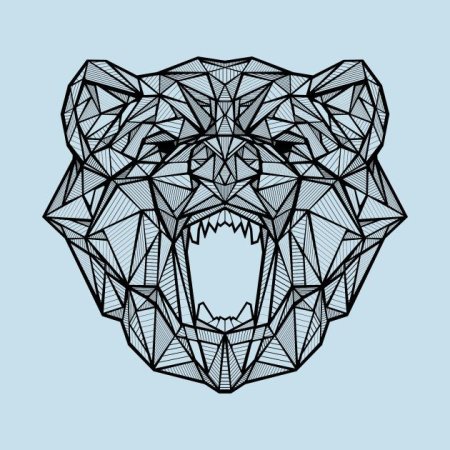 Геометрический медведь