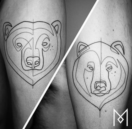 Геометрический медведь