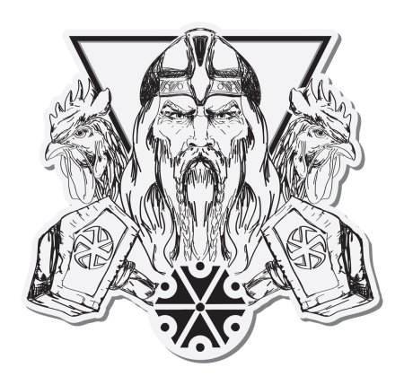 Славянский Бог Перун Велес тату