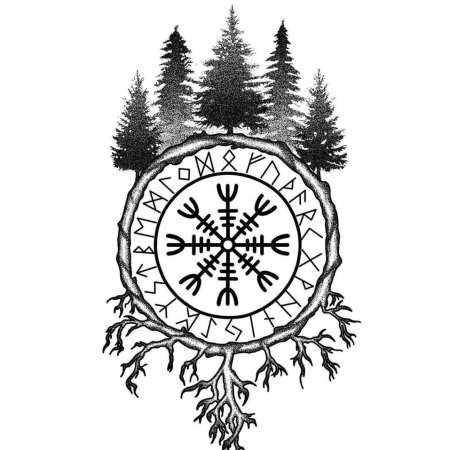 Вегвизир эскиз