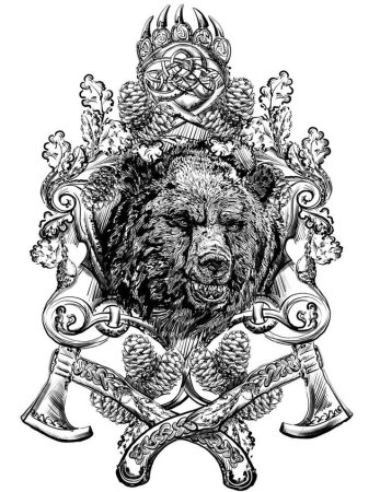 Велес Бог славян с медведем