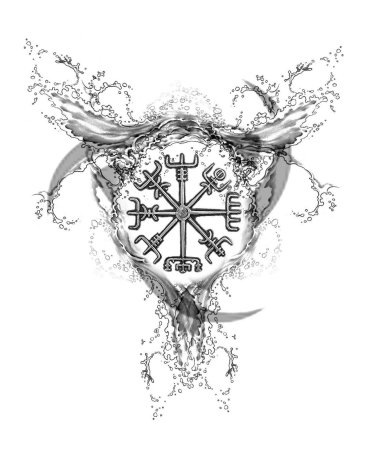 Компас вегвизир эскиз