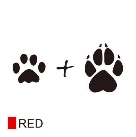 Кошачья лапка эскиз