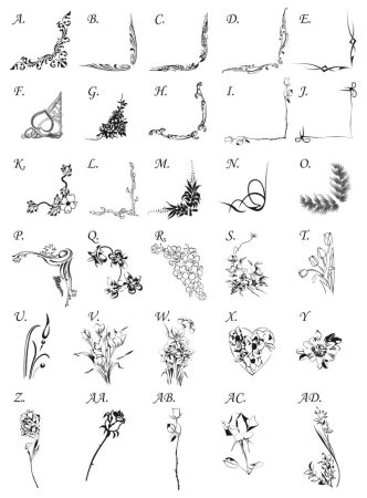 Мелкие Татуировки для девушек эскизы