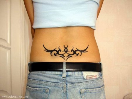 Татуировка на крестце