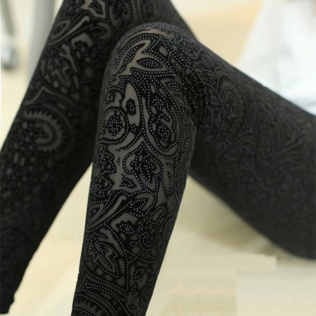 Кружевные лосины