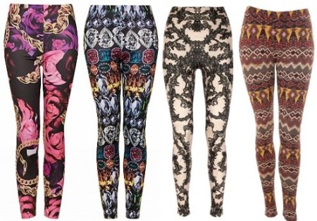 Леггинсы с рисунком читмил