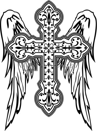 Крест эскиз