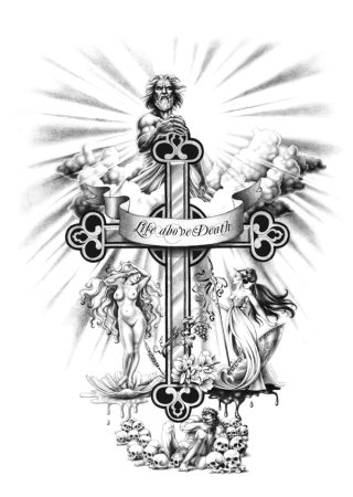 Эскизы православных татуировок