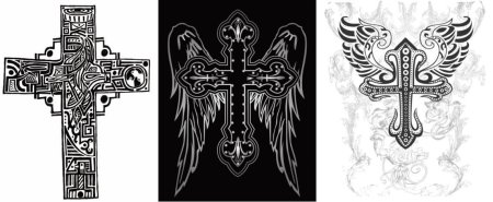 Крест эскиз