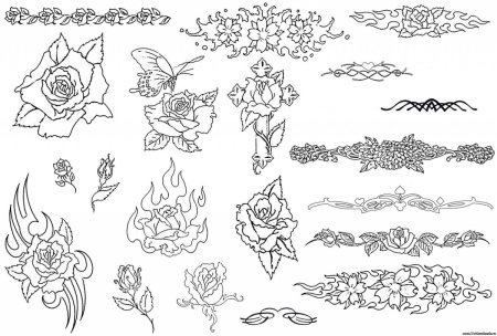 Тату на руке для девушек эскизы