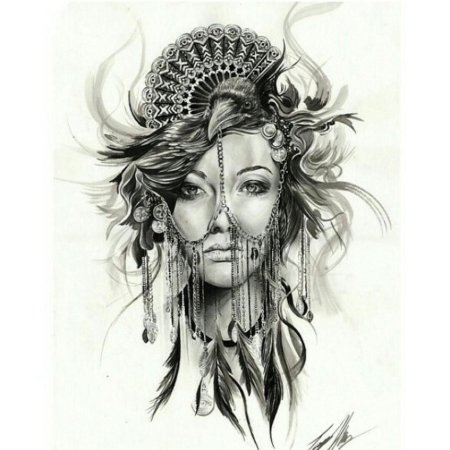 Художественная Татуировка эскизы