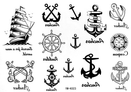 Тату моряков эскизы