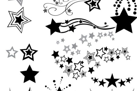Тату звездочки эскизы