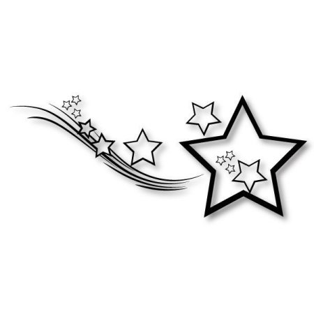 Эскиз тату звезды на руку