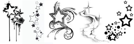 Звезда тату эскиз