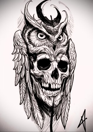 1 Тату эскиз