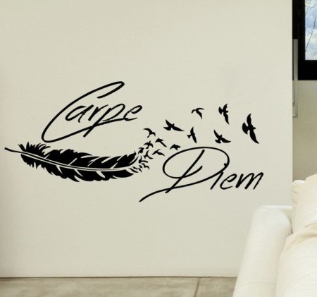 Carpe Diem тату эскиз