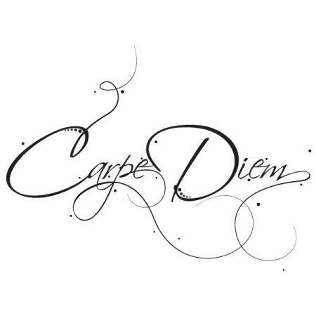 Carpe Diem тату на руке мужские