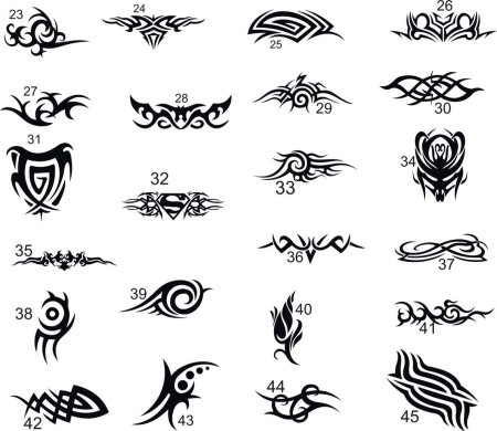Красивые символы для тату