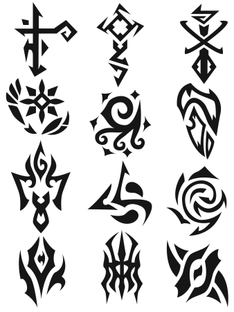 Красивые символы для тату
