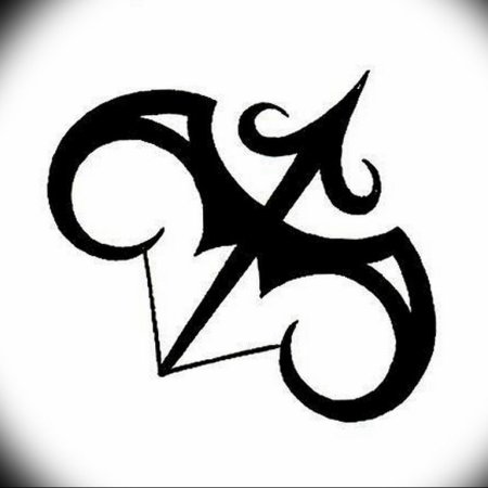 Стрелец тату эскиз