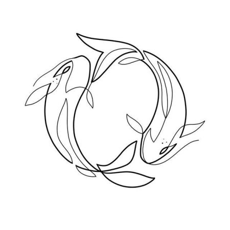 Тату рыбки эскизы