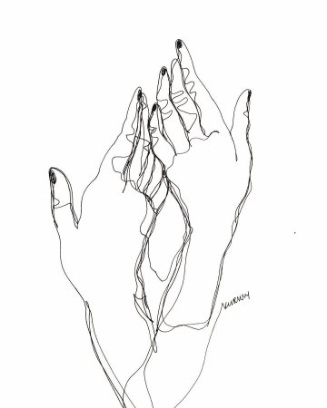 Руки одной линией